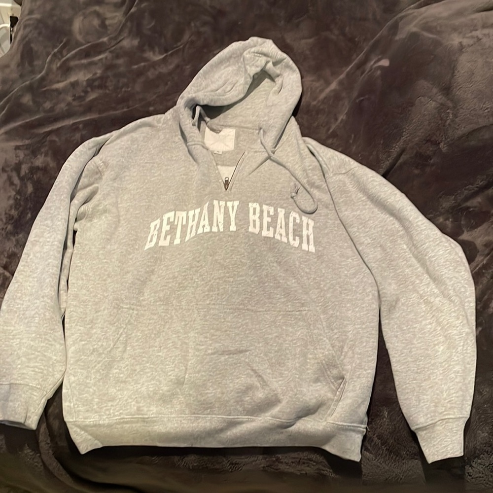 Grey Bethany Beach Sweatshirt
